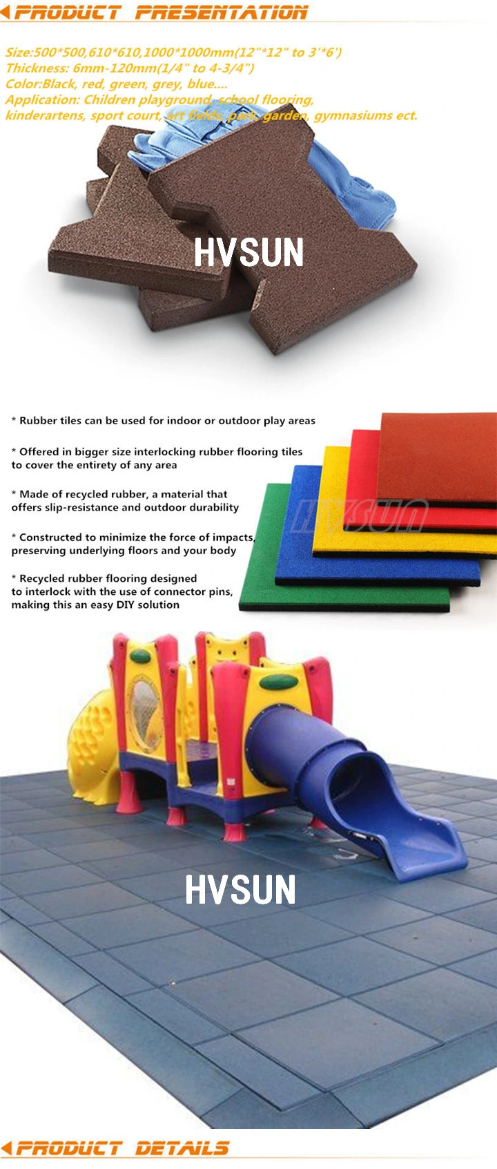 Reversible Interlocking High Density Taekwondo Mat with Colorful Color