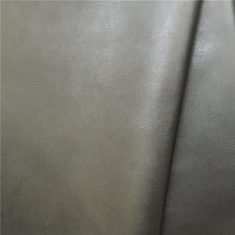 High Quality Genuine Leather Texture Suede Backing PU Faux Leather for Clothing Clothes Jacket Garment Pants Skirt