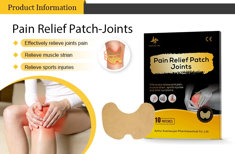 Skin Color Spunlace Fabric material Athlete Joints Pain Relief Patch