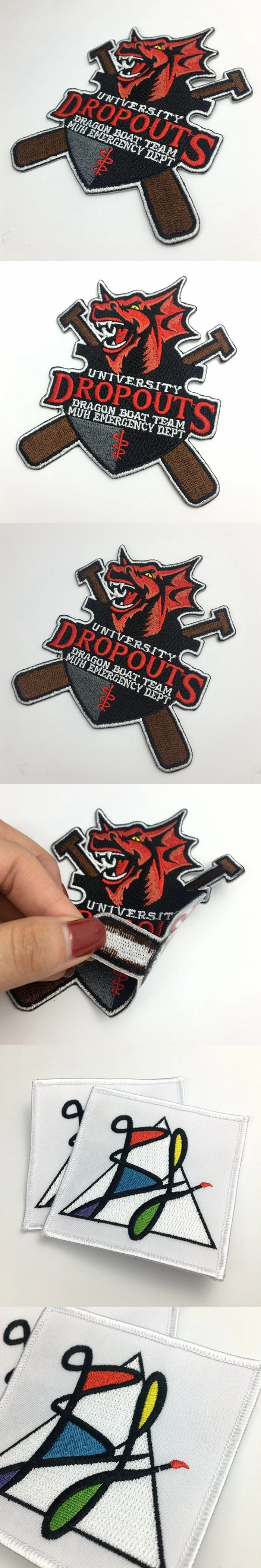 Custom Embroidered Scout Badges Patch Iron on Embroidery Patch for Clothing