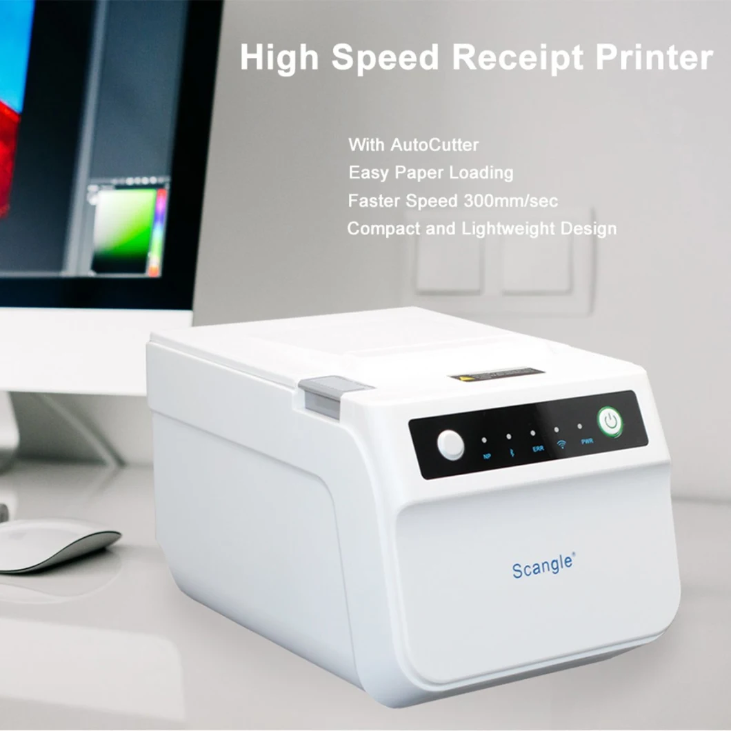 POS 80 Printer Kitchen Printer Restaurant Printer Point of Sale Printer