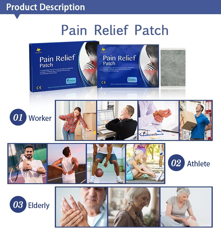 Non-Woven Fabric Medical Adhesice Herb Plaster Pain Relief Patch