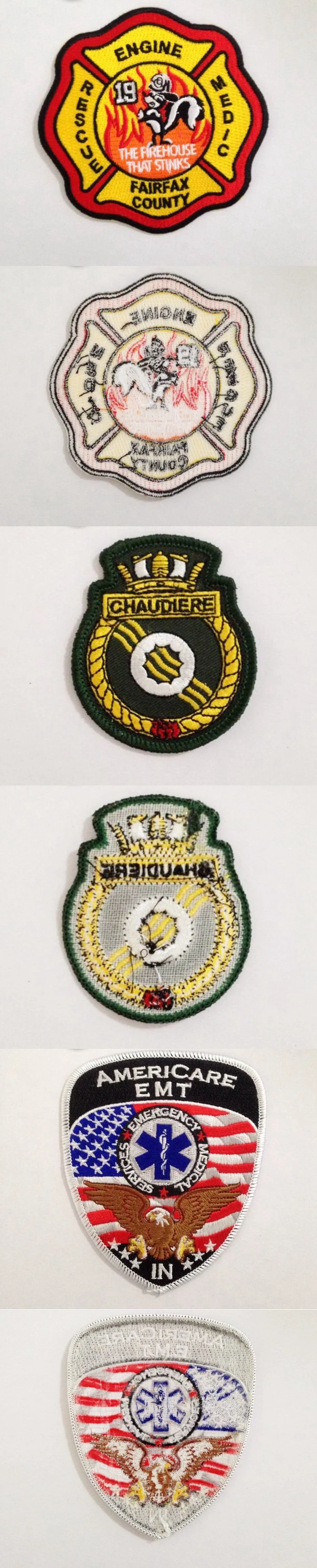 Tactical Patch Custom Embroidered Patch Fashion Embroidery Patches for Garment Accessories for Decoration