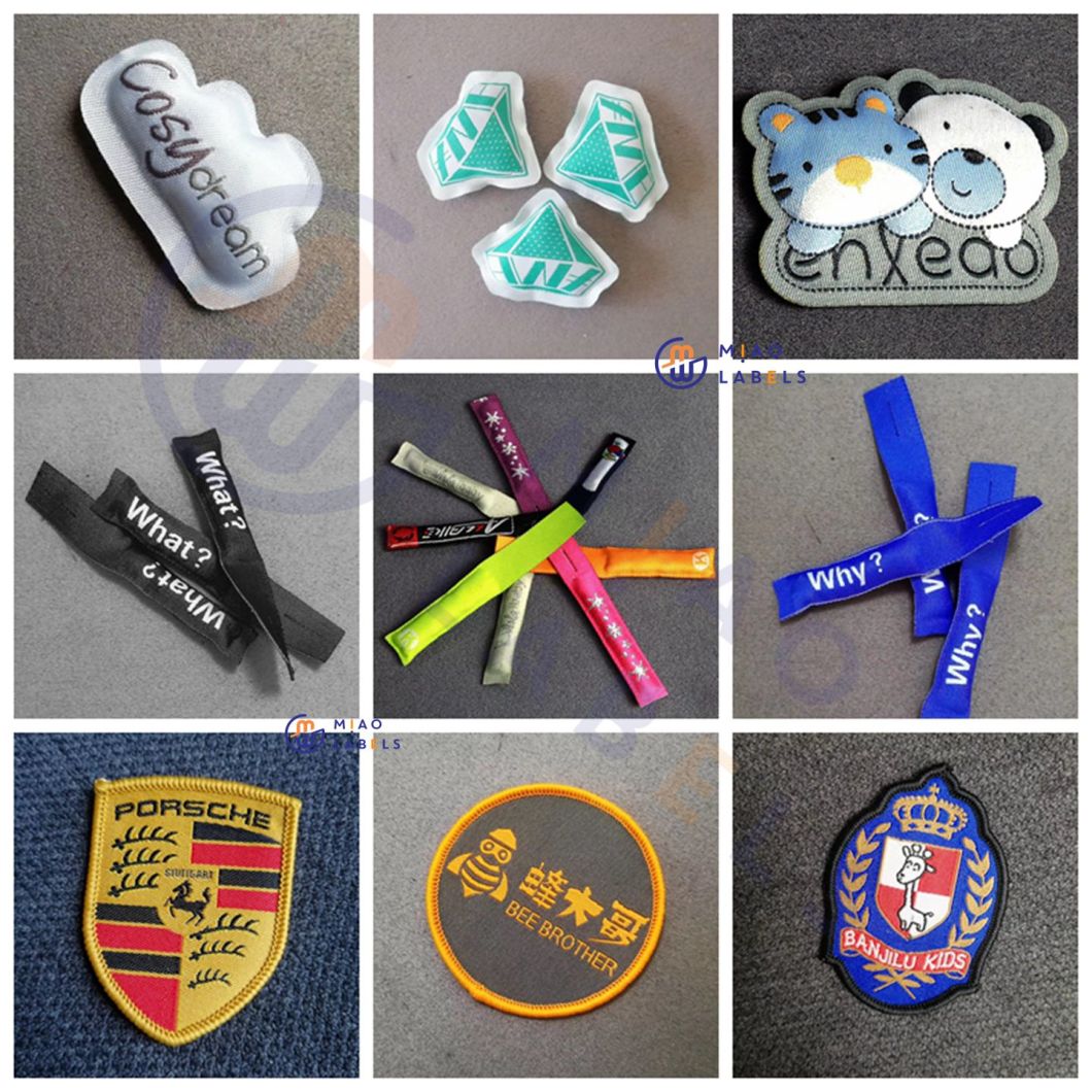 Wholesale Cheap Top Quality Custom Woven Clothing Badges Clothing Patch