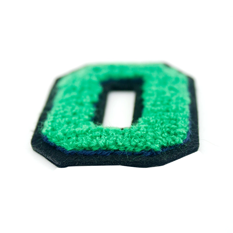 Supply Sports Wearing 5*7 Letters Felt Chenille Embroidery Badge