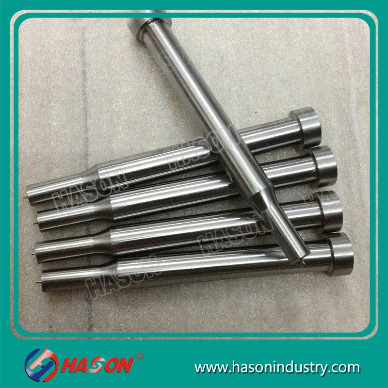 Customized Metal Stamping Die Punching Pin, Hardware Die Fitting Fastener, Punch Pins, Round and Shaped Punch