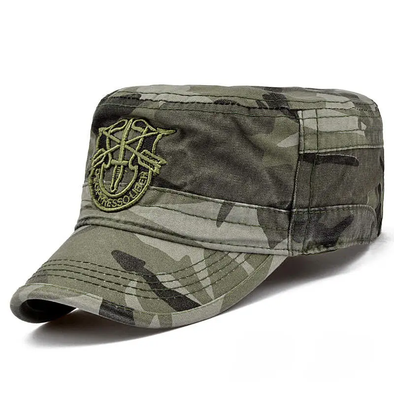 Custom Leather Patch 6 Panel Men Mesh Trucker Hat and Cap with Leather Patch Logo