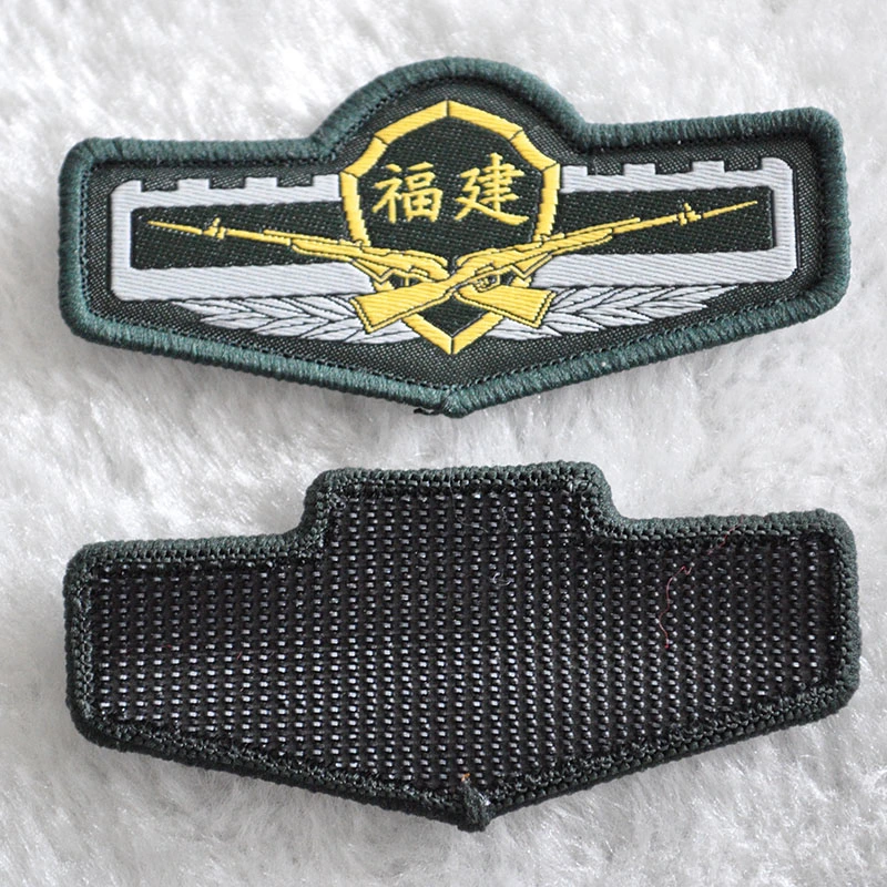 High Quality Woven Patch Shoulder Badge for Garment/Clothing/Apparel