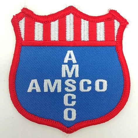 Custom Football Team Patches 100%Machine Embroidered Patch
