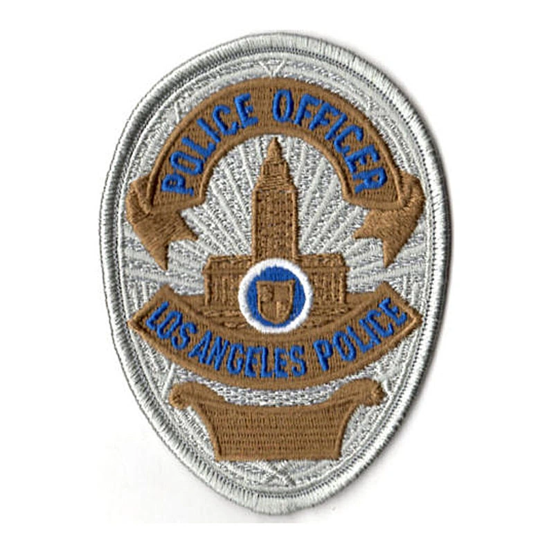 Wholesale Embroidered Traffic and Patrol Badges Clothing Patches Factory