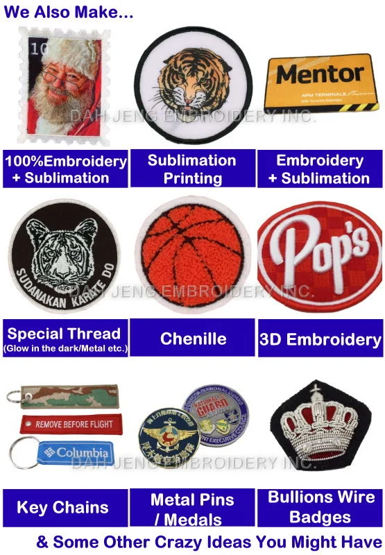 Fashion Garment Accessories Custom Morale Design Patch Tactical Embroidered Patch 3D Patches Twill Velvet Fabric