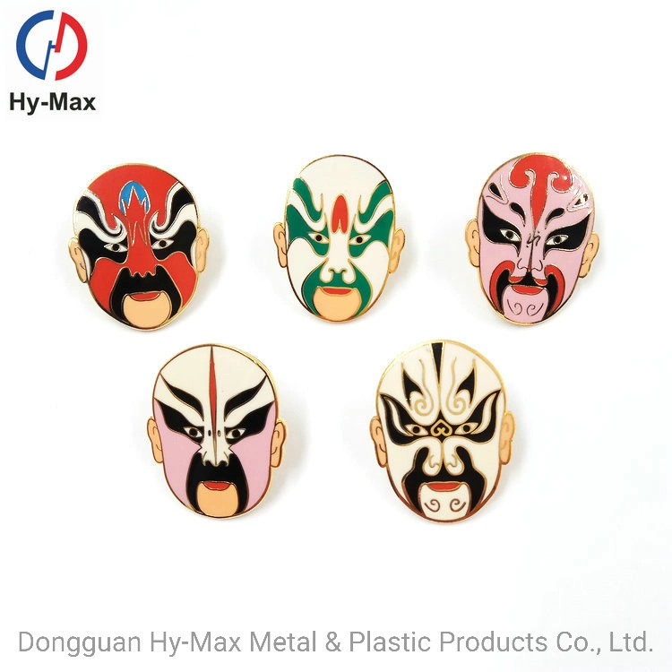 Factory Customized Colorful Cartoon Clothing Decoration Metal Lapel Pin Badge