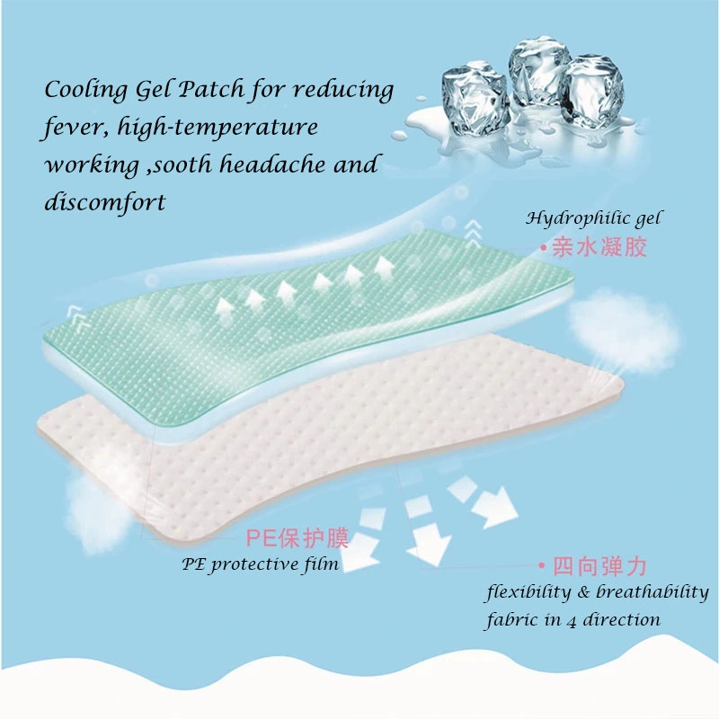 Fever Cooling Patch, Cooling Gel Patch, Cooling Patch for Baby