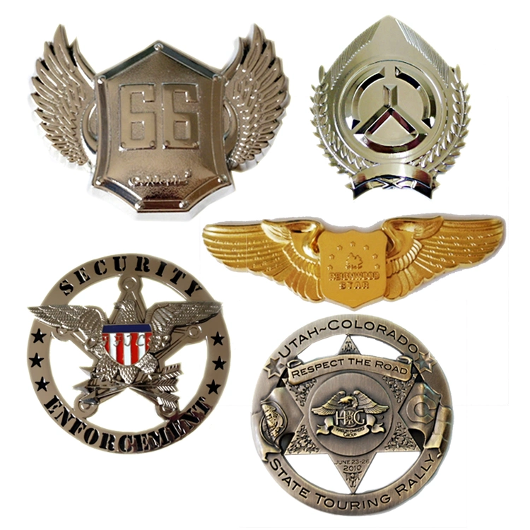 Manufacturer Customized Logo Qatar Flag Metal Badge No Minimum Badge Factory Button Maker Pin Badge Metal Tin Badge Buttons