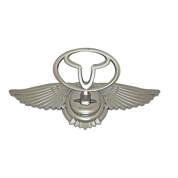 3D Chrome Car Bonnet Decal Badge Auto Hood Badge Emblem