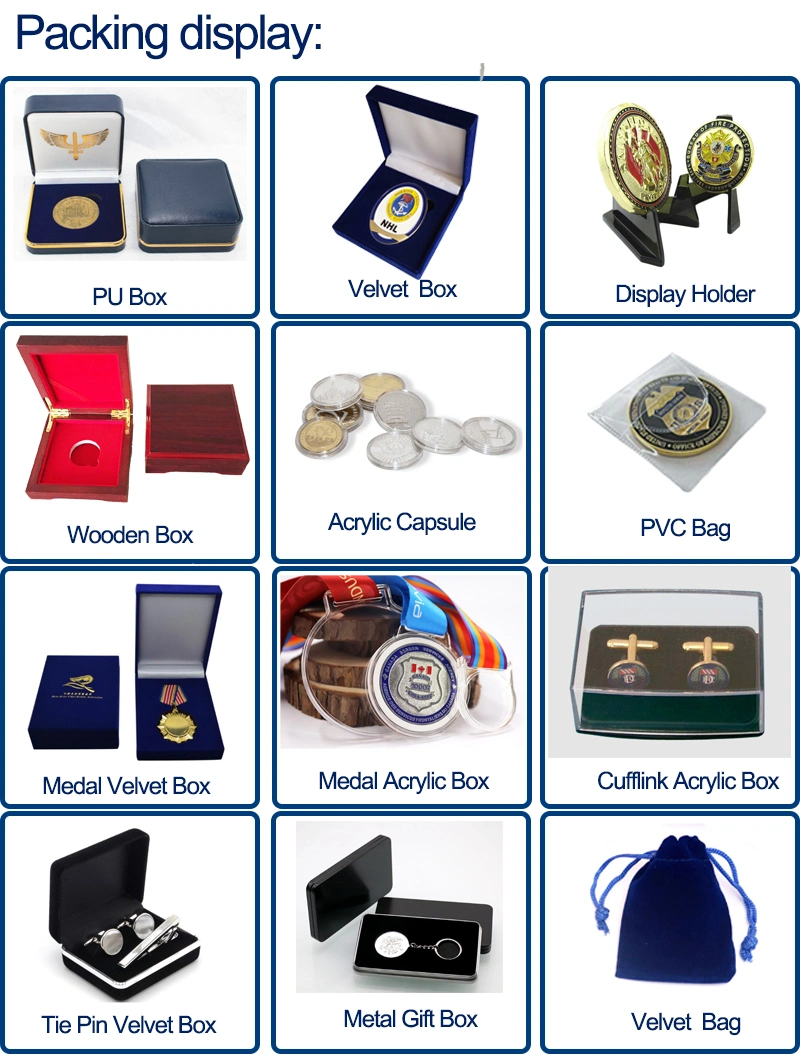 Custom Design Made Police Army Badges, , 3D Gold Metal Military Emblems for Uniform /Hat