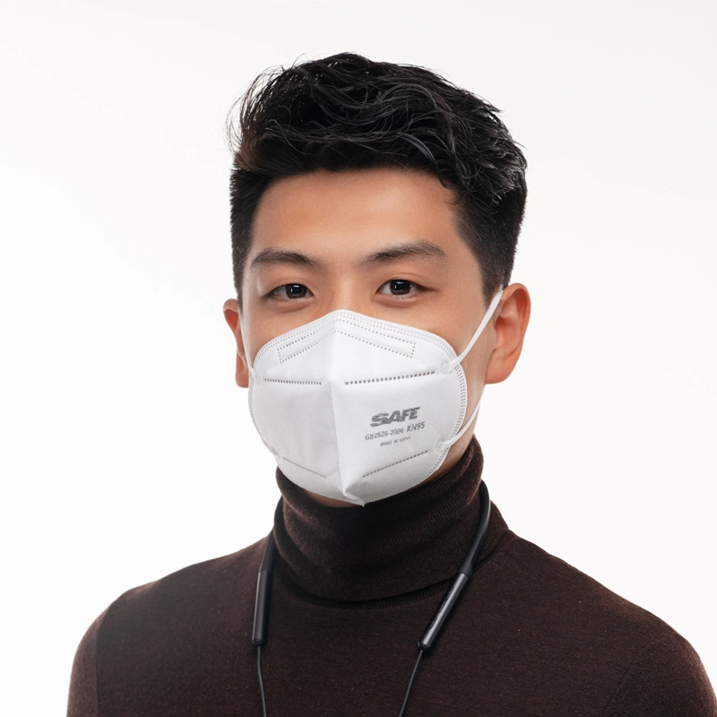 Non-Woven Cloth Melt-Sprayed Cloth FFP2 Protective Face Mask with Breather Valve
