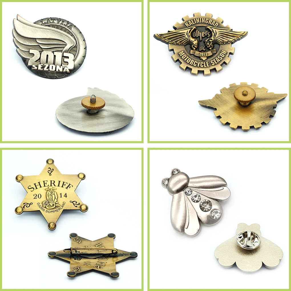 Hot Sale Custom Metal Badges with Epoxy