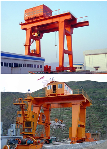 Dam Crest Gantry Crane Large Load Capacity Lifting