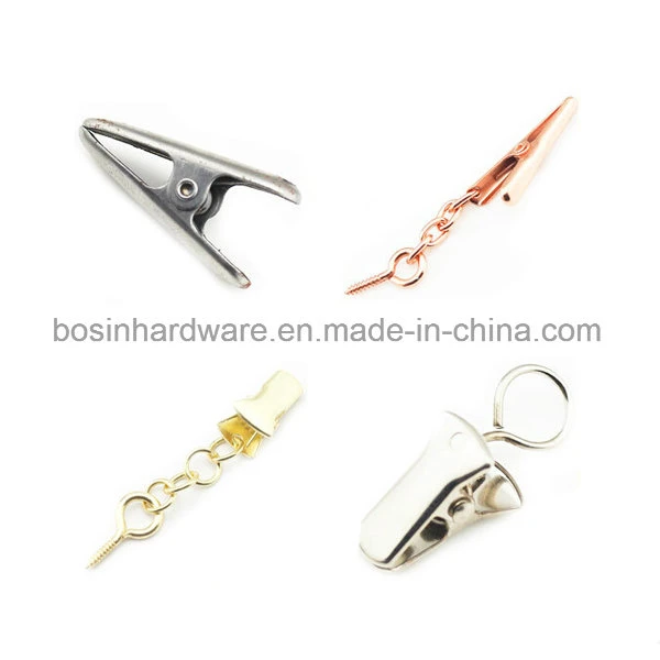 Nickel Plated Metal Badge Clip for Magnet Craft