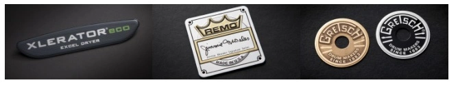 Custom ABS Metal Auto Car Black 3D Emblem Badge with Printing Dome Sticker Logo