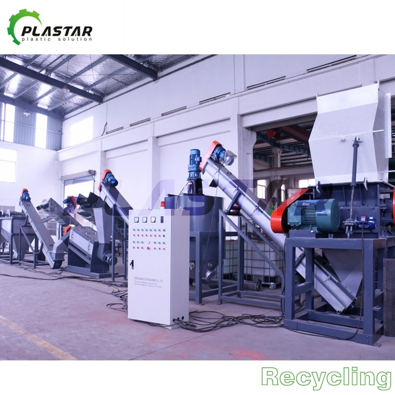 Pet Flakes Washing Production Line / Plastic Recycling Machine / Plastic Recycling Washing Machinery
