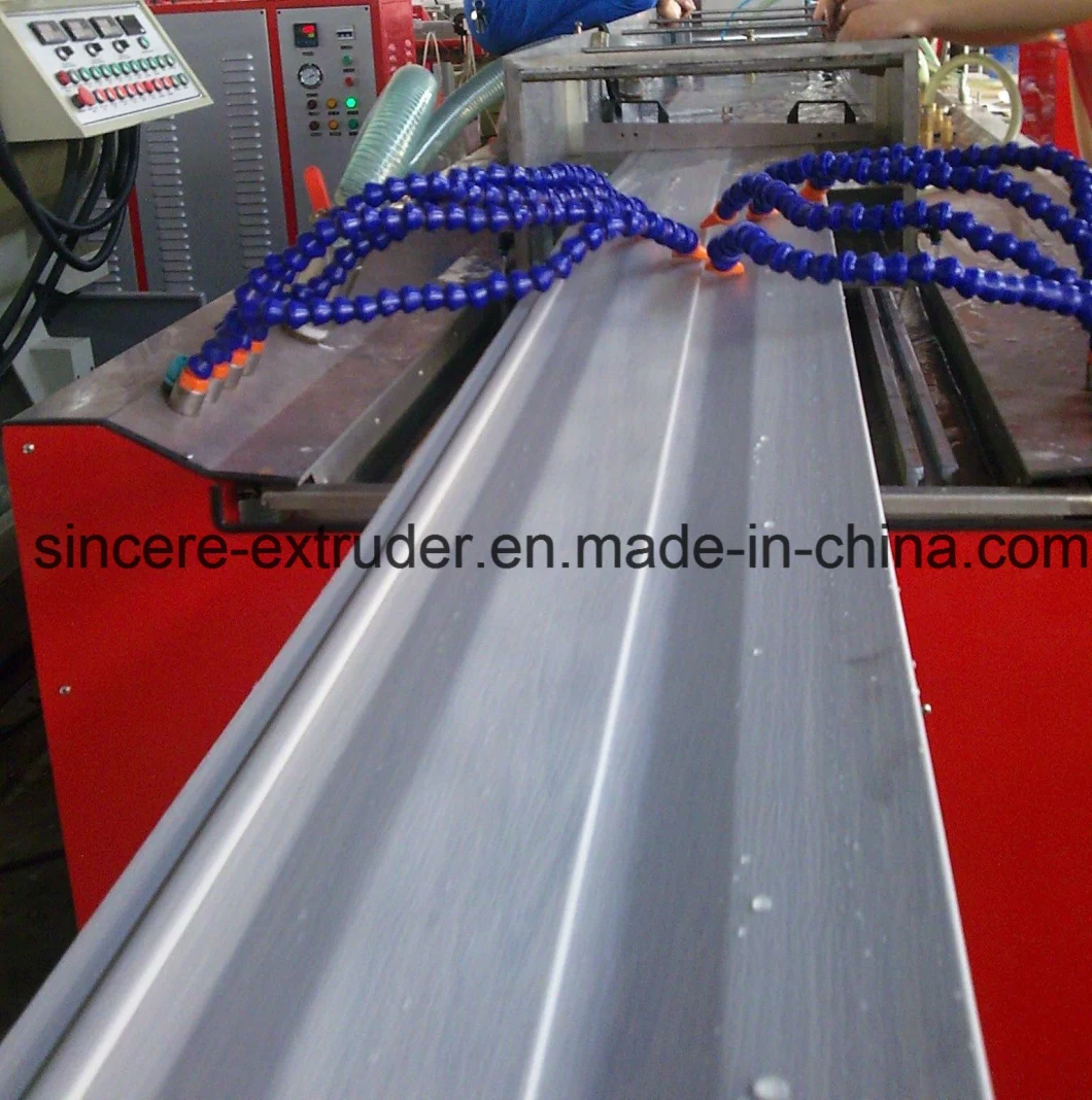 PVC Outside Wall Siding Production Machinery Decorative Sheet Extrusion Line