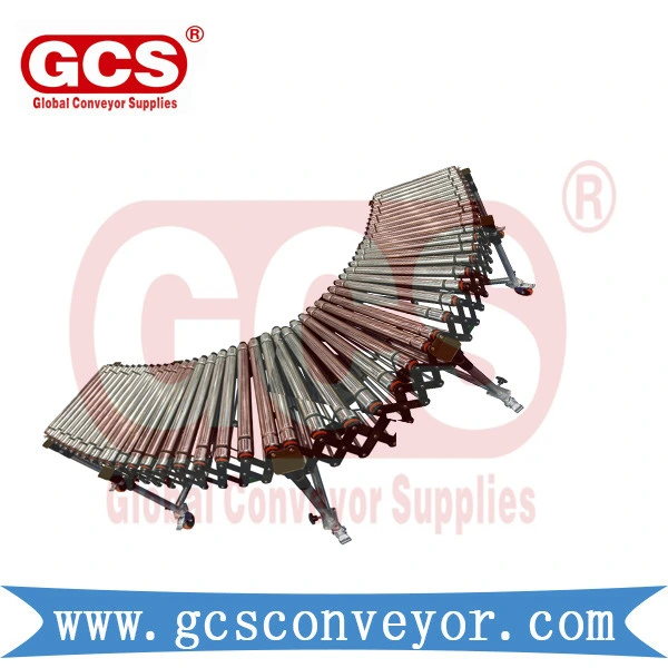 Gcs-Drive Angled Roller Conveyor Telescopic Line Retractable Line Gravity Conveyors