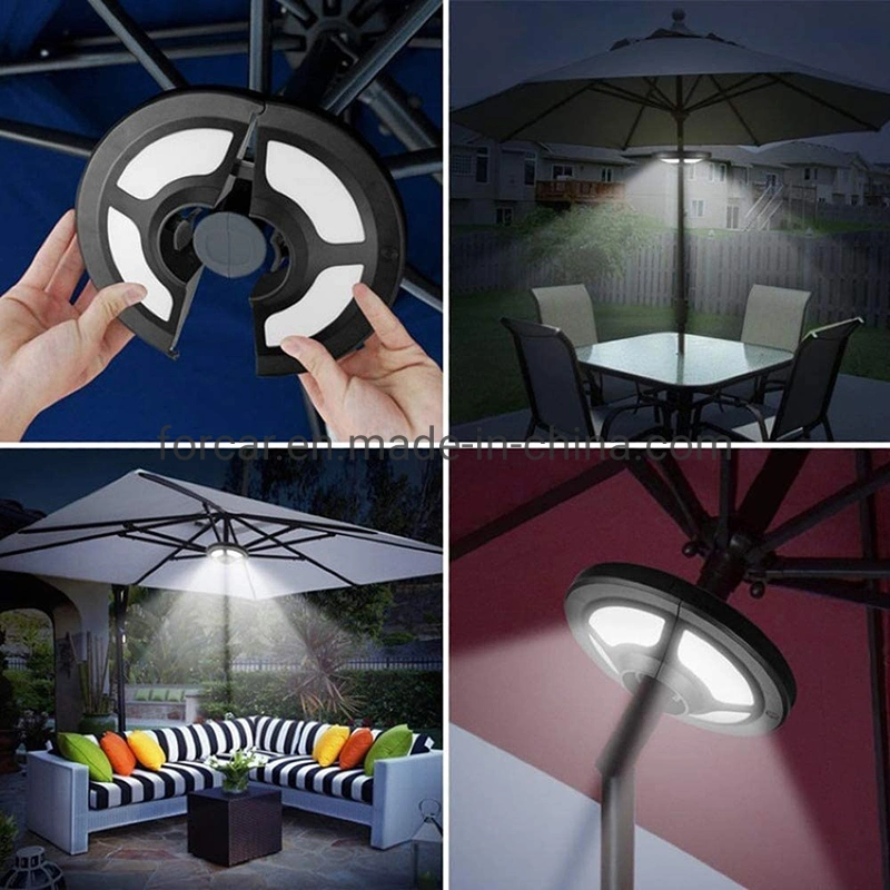 36 LED Super Bright Umbrella Light Outdoor Patio Umbrella Pole Camping Tent