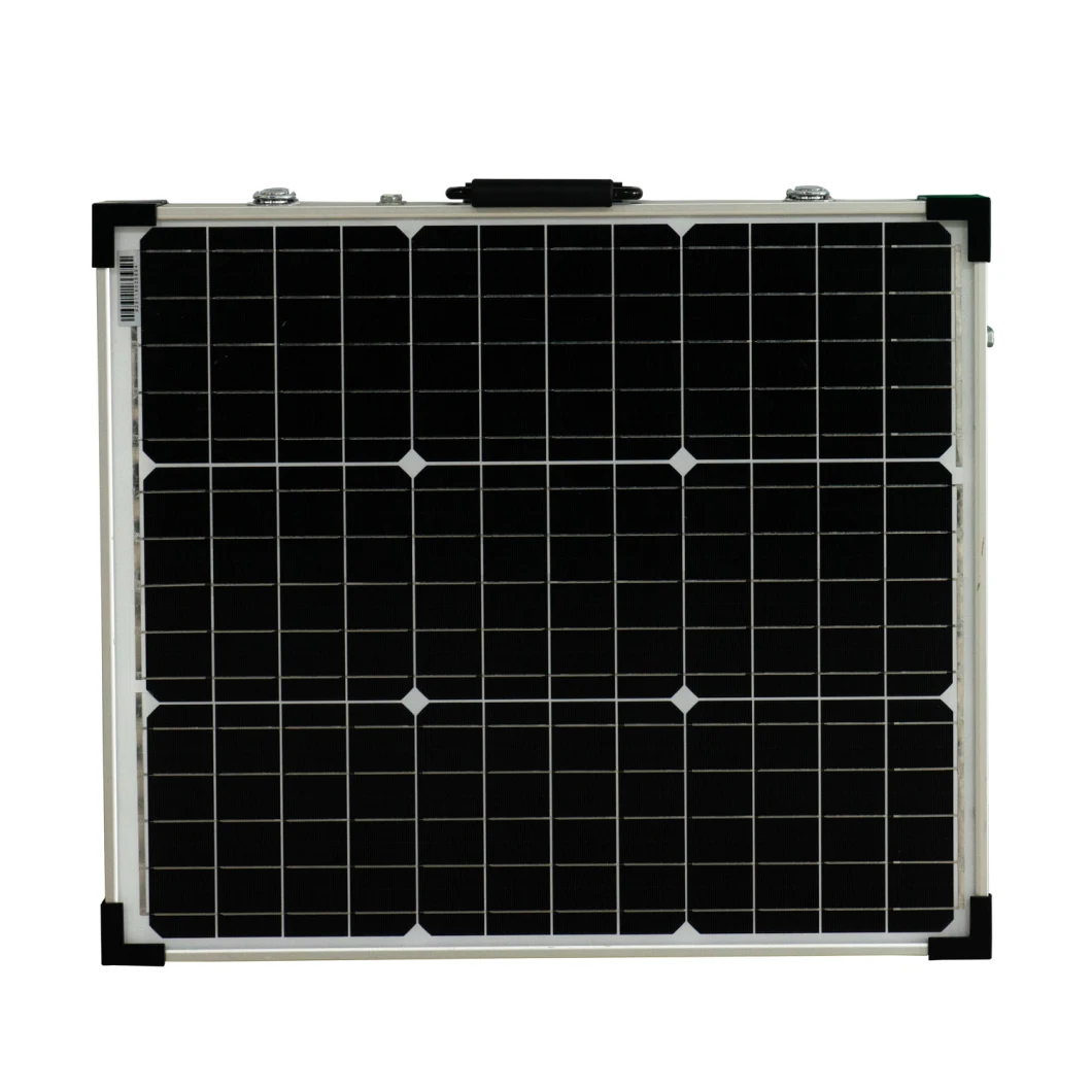 Two Fold Portable Mono Solar Panel 120W for Camping with Caravan Outside Solar System Energy Generator