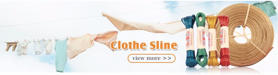Laundry Outdoor Cloth Washing Line PE Durable PVC Clothes Line