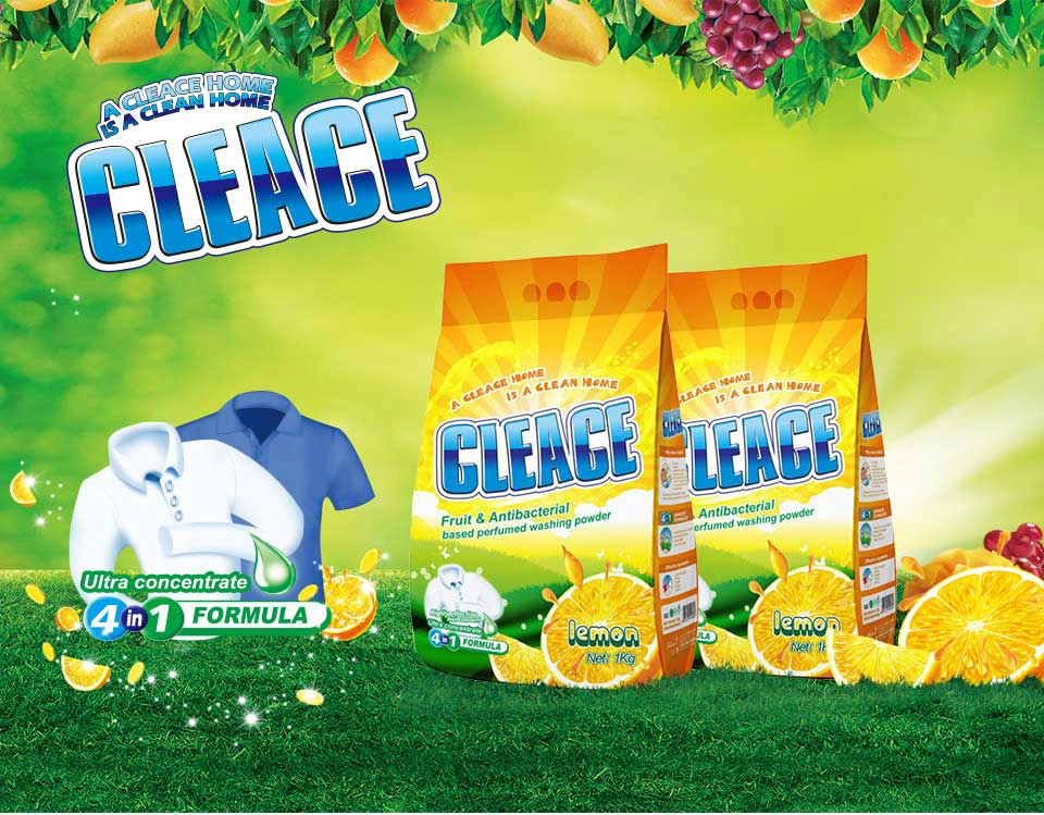 15g Fiber Clothes Laundry Soap Powder Manufacturing Line in China