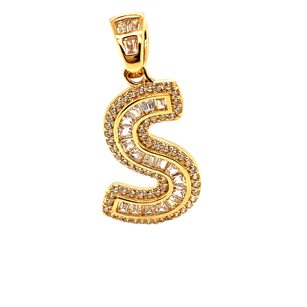 10K 14K 18K Gold Creative Gift/Letter Jewelry Fashion Pendant/Collier