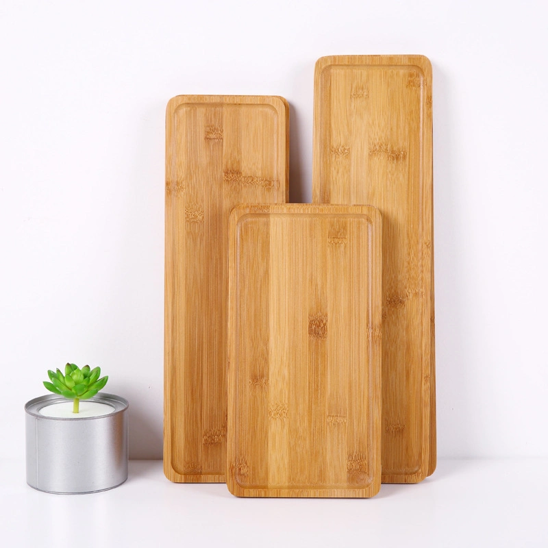 Bamboo Wooden Jewelry Display Tray