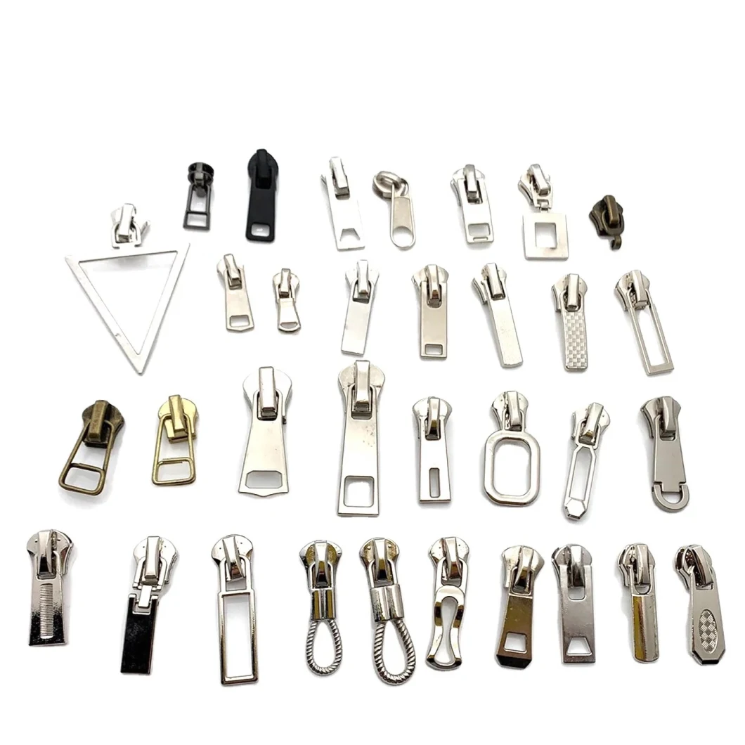 Factory Price Metal Zipper Puller and Slider Metal for Bag Accessories Bag Hardwre