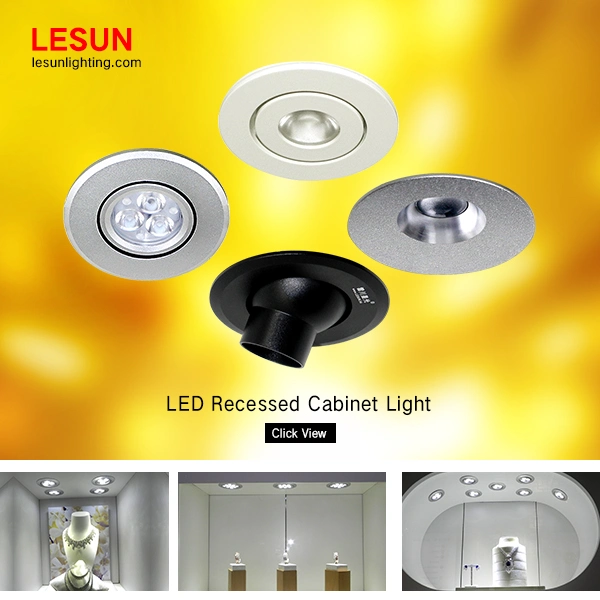 High Quantity Removable LED Jewelry Showcases Cabinet Light 5W LC7304DC-L