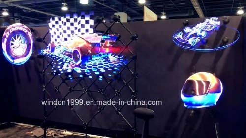 WiFi 3D Hologram LED Fan Display Floating in The Air