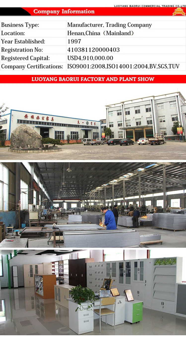 Jas-008 Luoyang Factory Industrial Large Storage Metal Cabinets and Cupboards