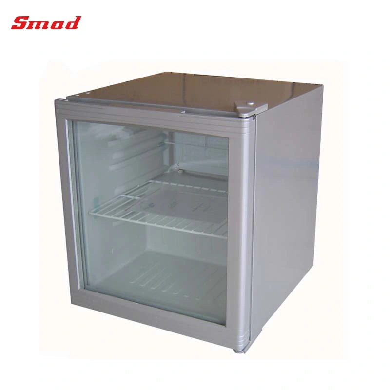Refrigerated Countertop Display Showcase Compact Glass Door Fridge