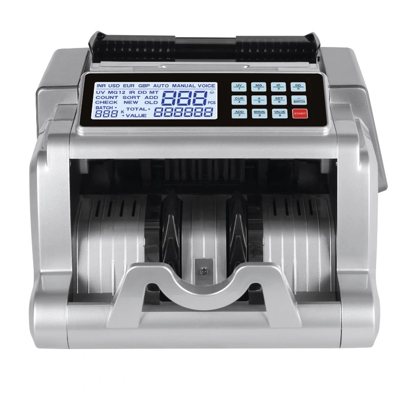 Al-6900 Mix Value Counter Machine Money Counter Machine with Large LED Display