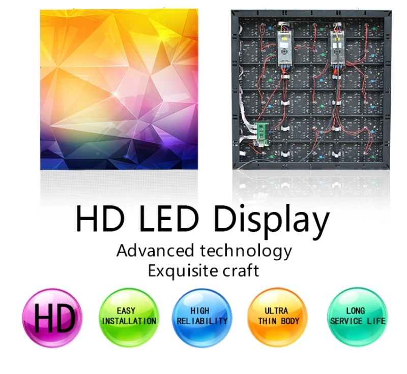 Indoor SMD P3 1/32scan LED Display with Simple Cabinet for Shop LED TV Wall