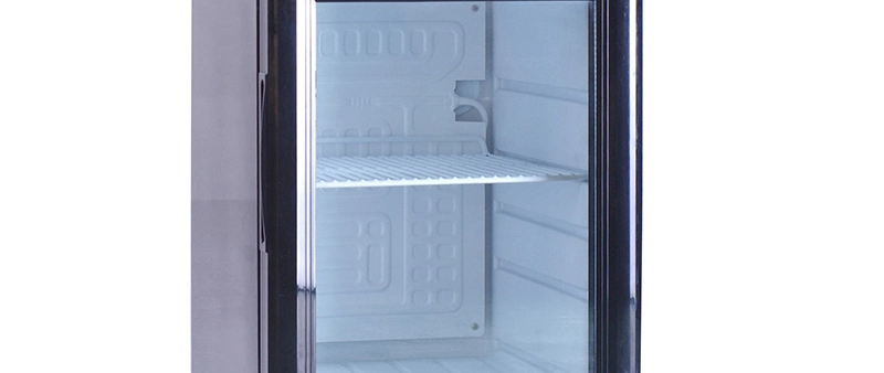 20L Countertop Glass Door Mini Display Showcase Fridge Refrigerator