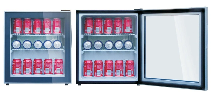 Single Door Upright Freezer No Frost Showcase Cabinet Display Freezer Showcase
