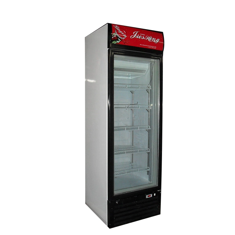 Upright Display Freezing Ice Cream Glass Door Showcase Freezer (LSD-268)
