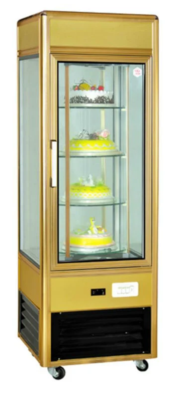 Refrigerated Cake Showcase / Rotating Cake Display Stand, Cake Showcase Cooler, Refrigerator Cake Showcase, Commerial Cake Cooler