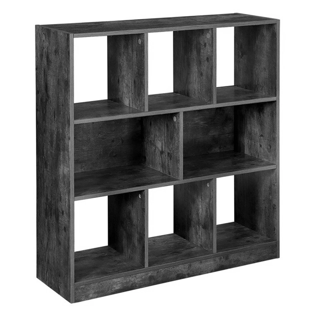 Standing Bookshelf Storage Unit and Display Cabinet for Living Room