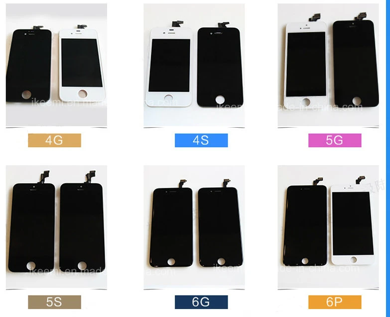 Original Wholesale Mobile Cell Phone LCD for iPhone 6 6s Plus 5s 5c Screen Display