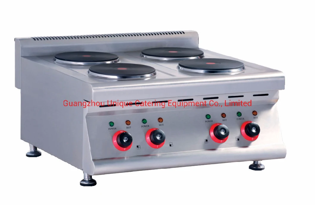 8kw Counter Top Electric 4-Plate Cooker Counter Top