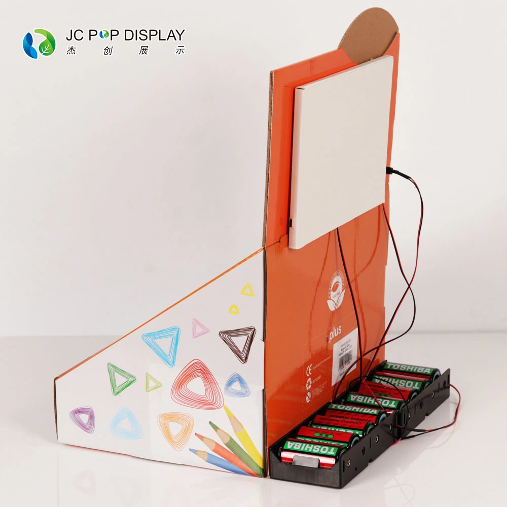 Printing Custom POS Desktop Tray Display Retail Store Cardboard Counter Display