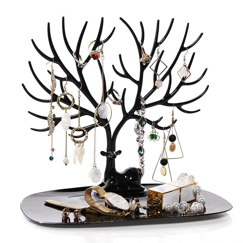 Little Deer Tree Jewelry Earrings Storage Racks Holder Display Stand